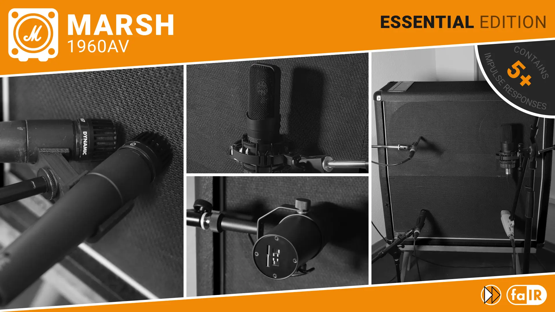 faIR MARSH 1960AV (Essential Edition) - Guitar Cab IR Vintage 30